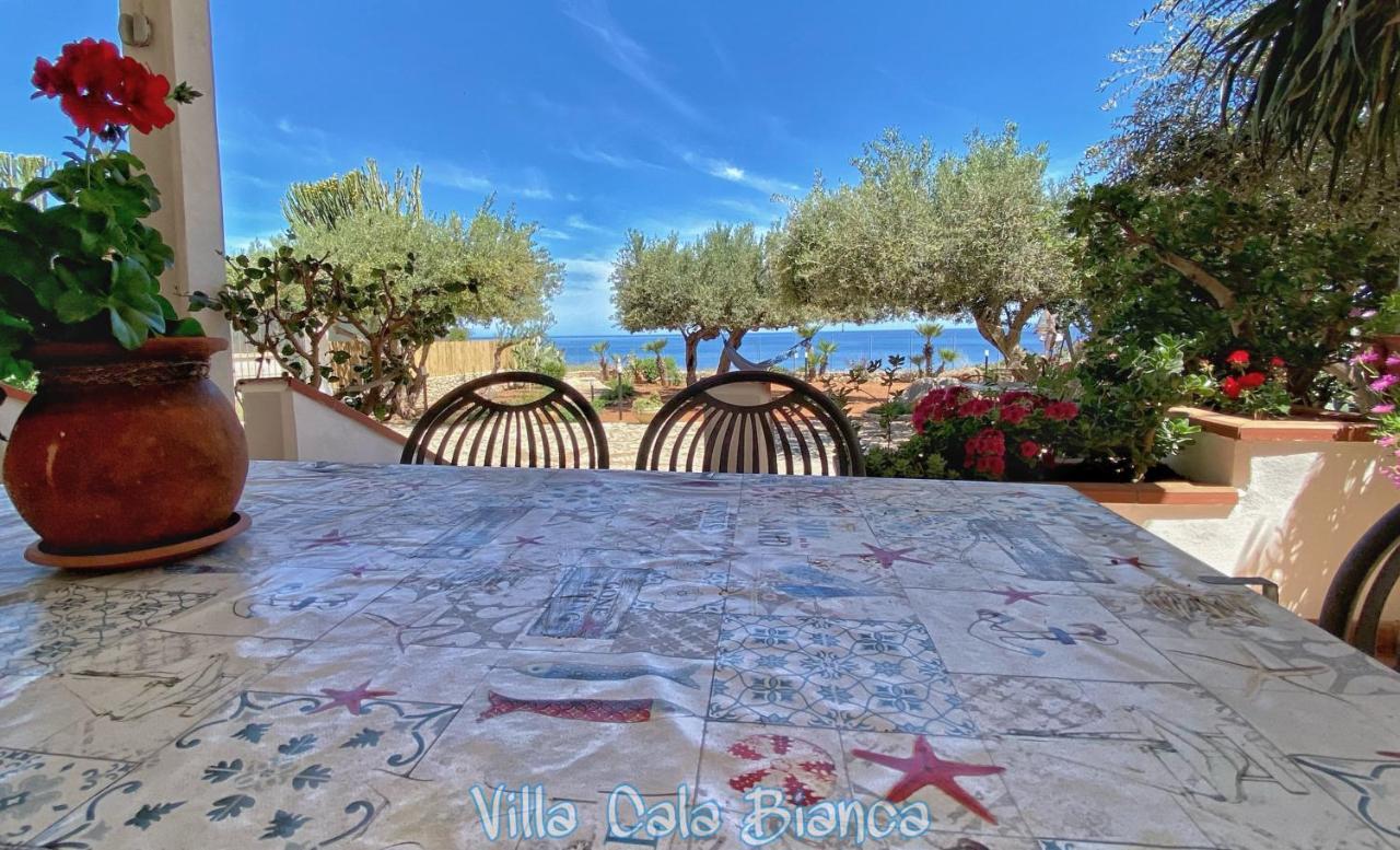 Villa Cala Bianca Castellammare del Golfo Eksteriør bilde