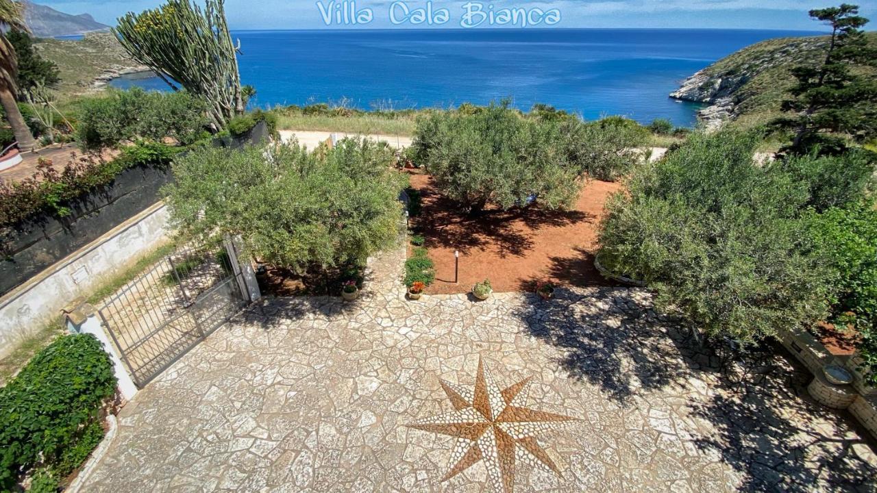 Villa Cala Bianca Castellammare del Golfo Eksteriør bilde