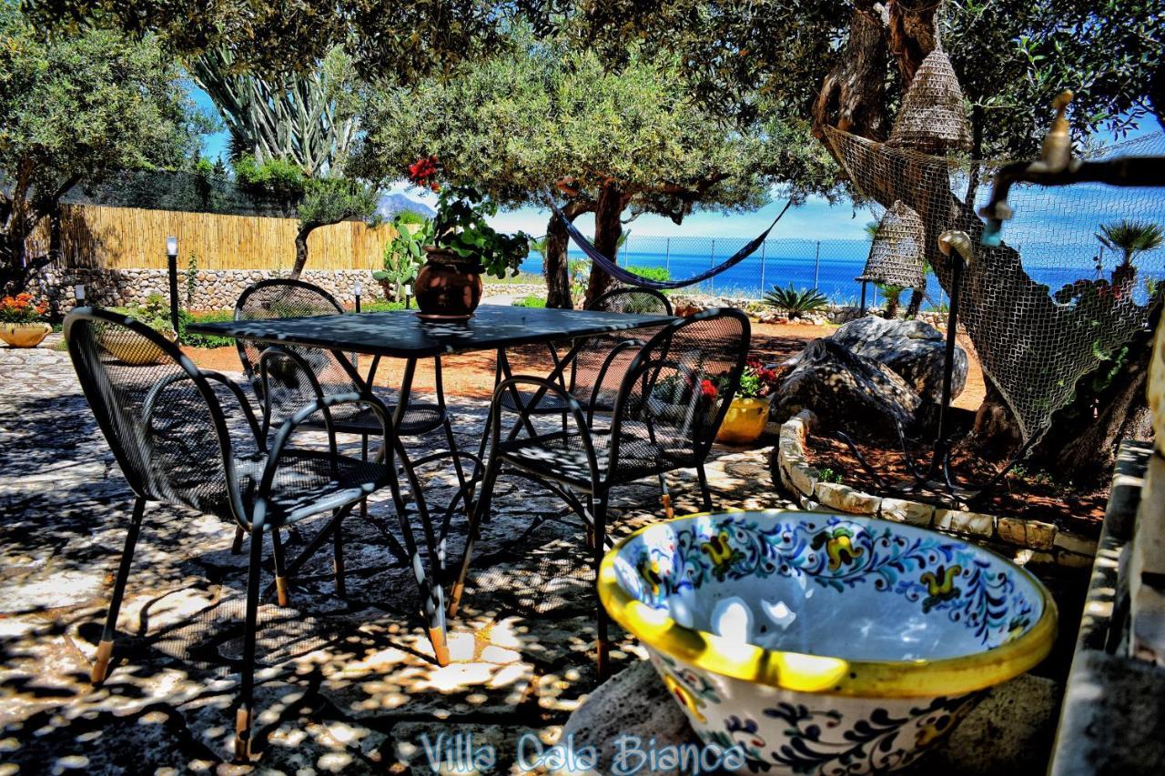 Villa Cala Bianca Castellammare del Golfo Eksteriør bilde
