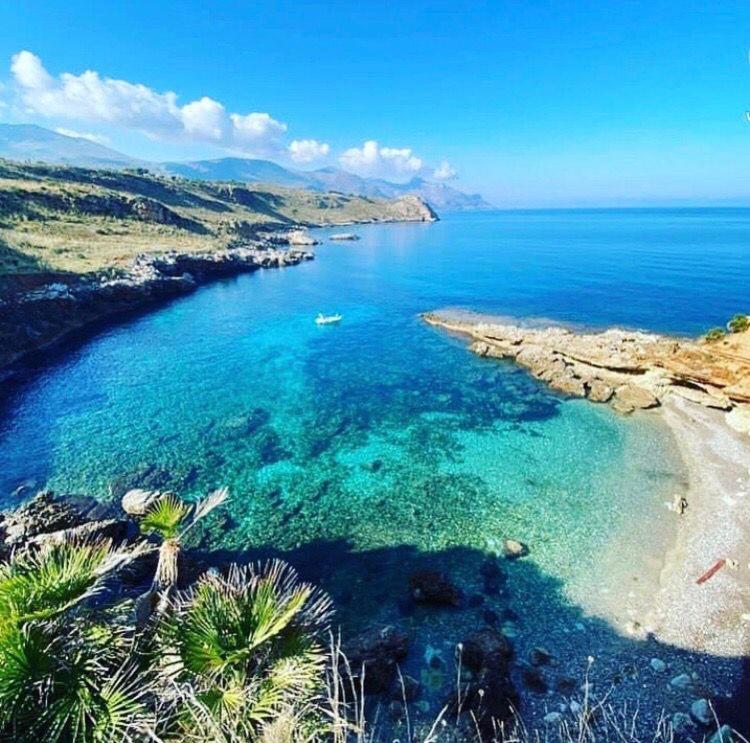 Villa Cala Bianca Castellammare del Golfo Eksteriør bilde